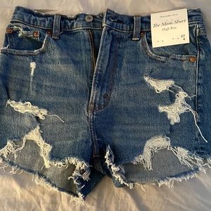 Abercrombie mom shorts